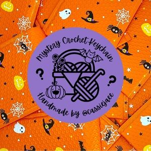 *BUY NOW* Halloween Mystery Crochet Plush Keychain Blind Bag